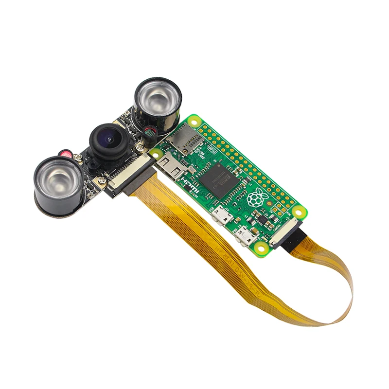 Raspberry Pi Zero Night Camera + 2Pcs IR LED 5MP Module For Wide Angle Fish Eye Webcam | Электроника
