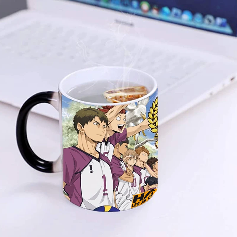 Кружка для волейбола меняющая цвет керамическая кружка кофе молока и чая добавив