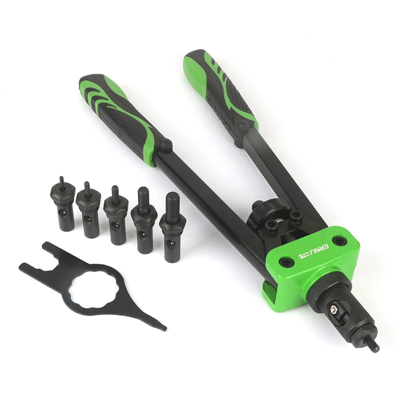 13 14" Manual Rivet Gun Automatic Nut Ram Grab Tool Pull Anchor M3 M4 M5 M6 M8 M10 With A Luxury Box Rivnut | Инструменты