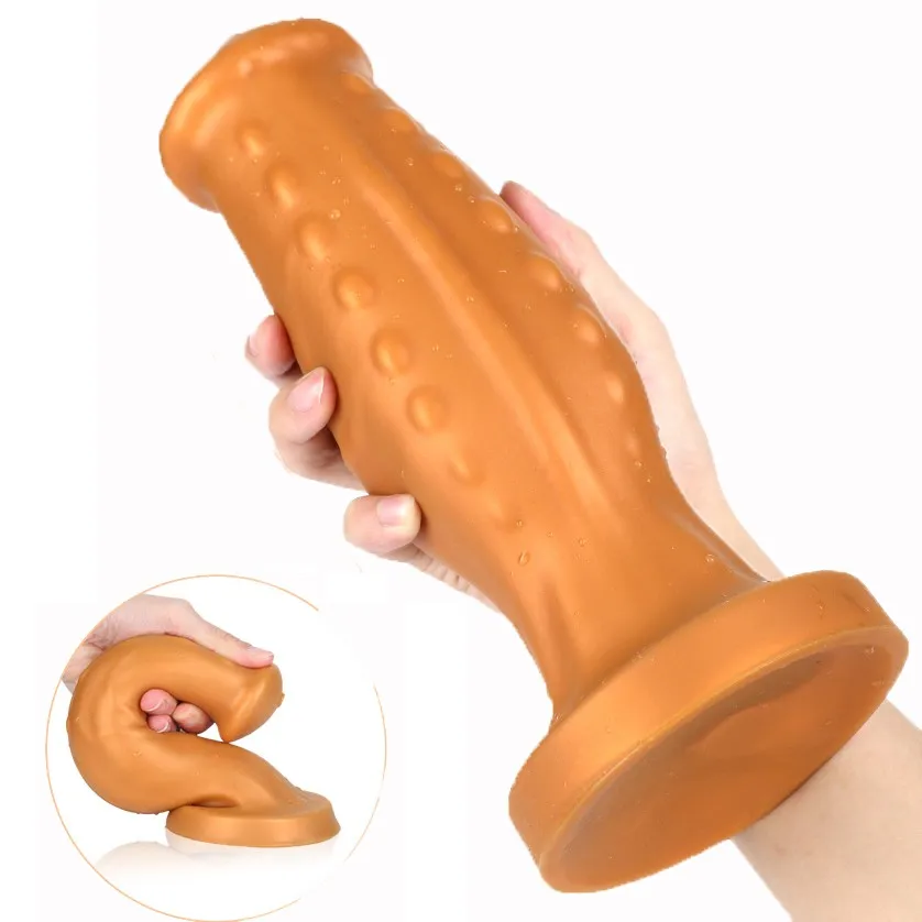 Огромный новый модифицированный регулятор Анальная пробка силиконовой большая
