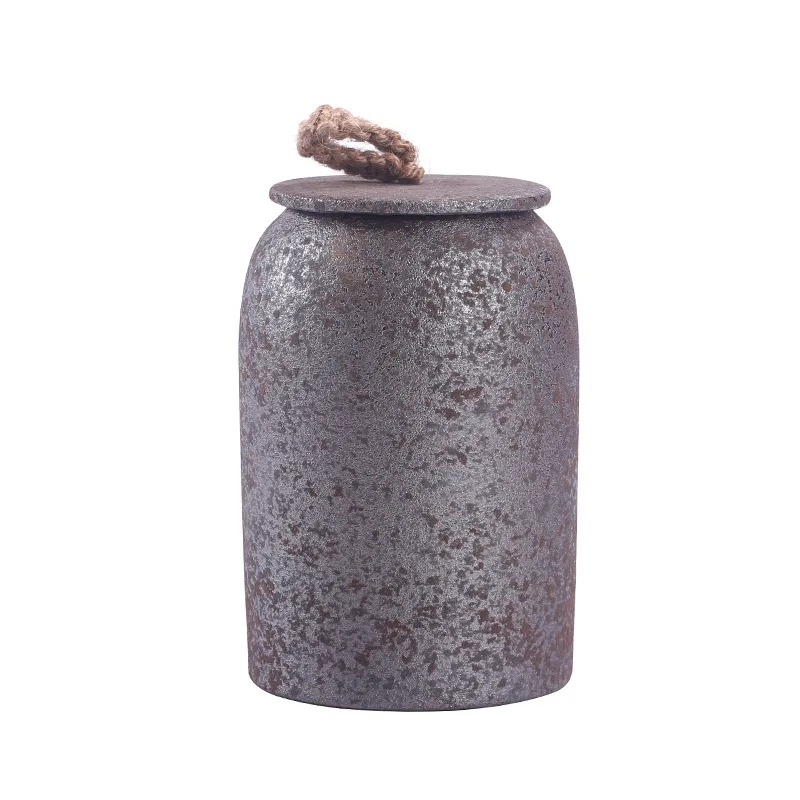 

Ceramic Tea jar Moisture-proof seal Food candy Spice jar Portable Tieguanyin porcelain tea caddy Household storage tank