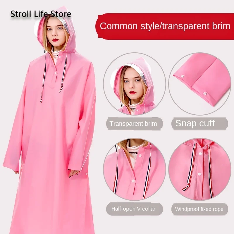 Длинный дождевик для электрического мотоцикла желтого цвета прозрачная куртка