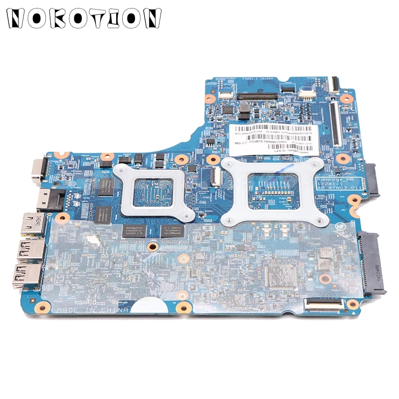 NOKOTION 734084-001 734084-501 734083-001 734083-501 для HP Probook 440 450 470 материнская плата ноутбука 48 4yw03. 011