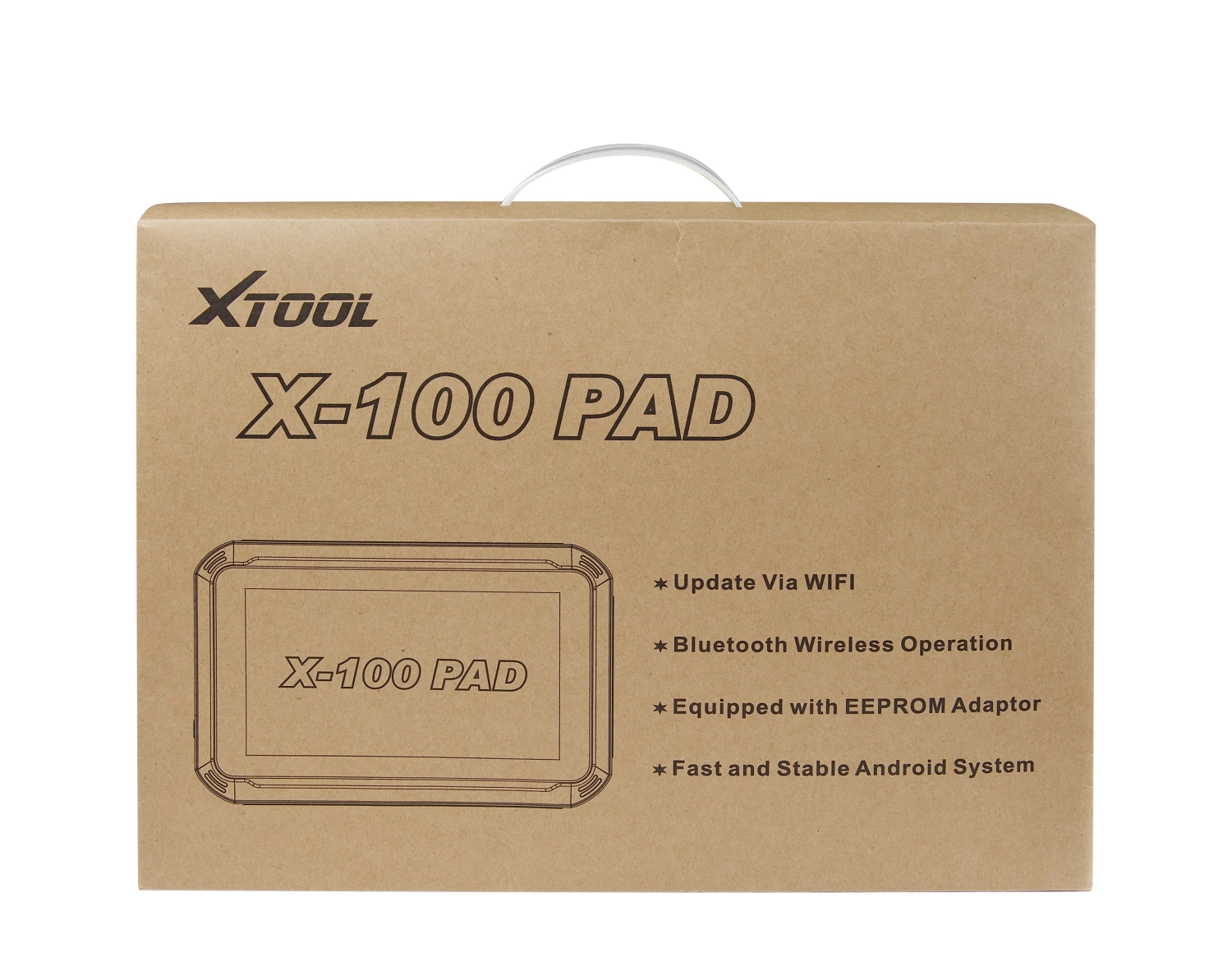 Оригинальный программатор автомобильных ключей XTOOL X-100 Pad X100 с адаптером EEPROM
