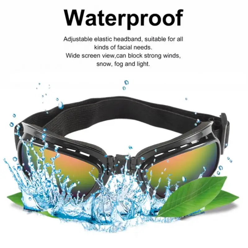 

New Folding Motorcycle Glasses Anti Glare Motocross Sunglasses Sports Ski Goggles Windproof Dustproof UV Protection Gafas