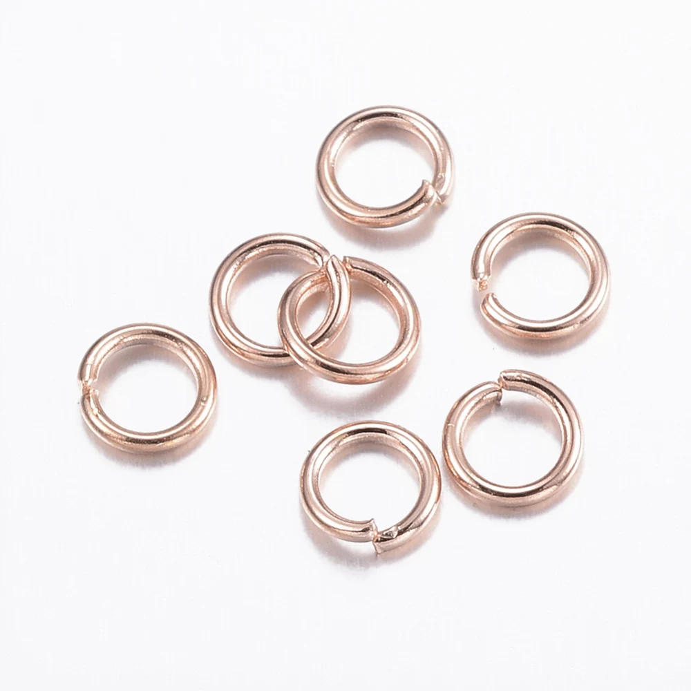 

Открытые соединительные кольца из нержавеющей стали 304, 20 шт., 21 калибр, кольца для изготовления ювелирных изделий, аксессуары, 4, 5 Х0, 7 мм