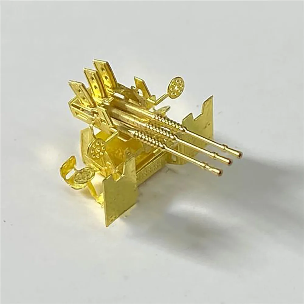 DIY 25 мм Анти-авиационный пистолет Тройные Бочки модель корабля для масштаба 1/200