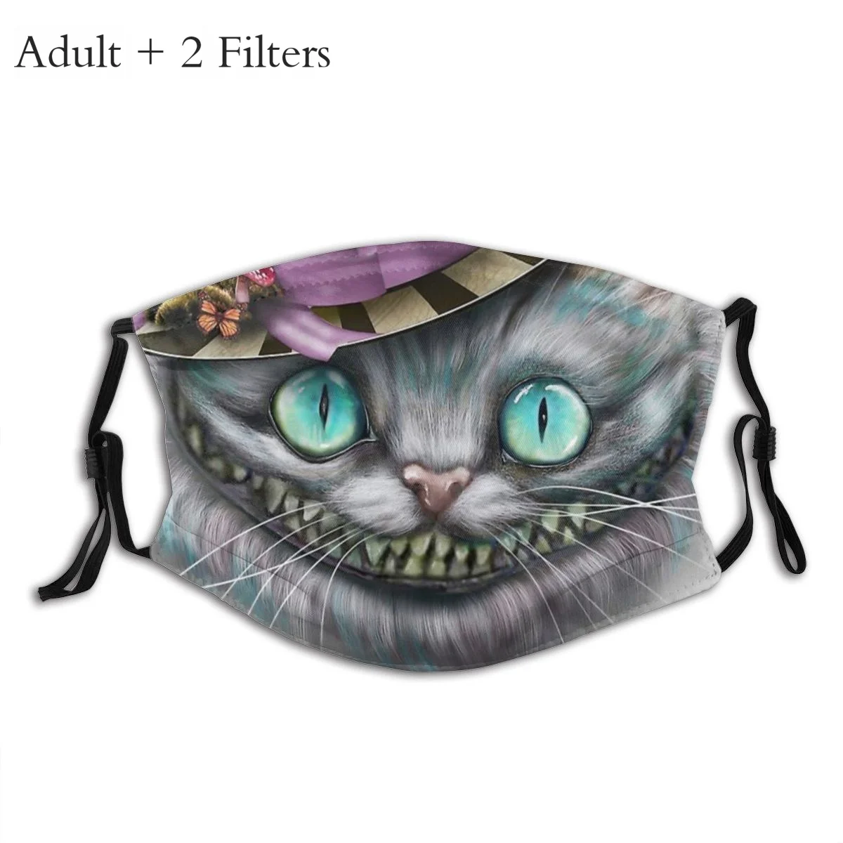 Чеширский кот Алиса приключения в стране чудес Защитная маска забавная как
