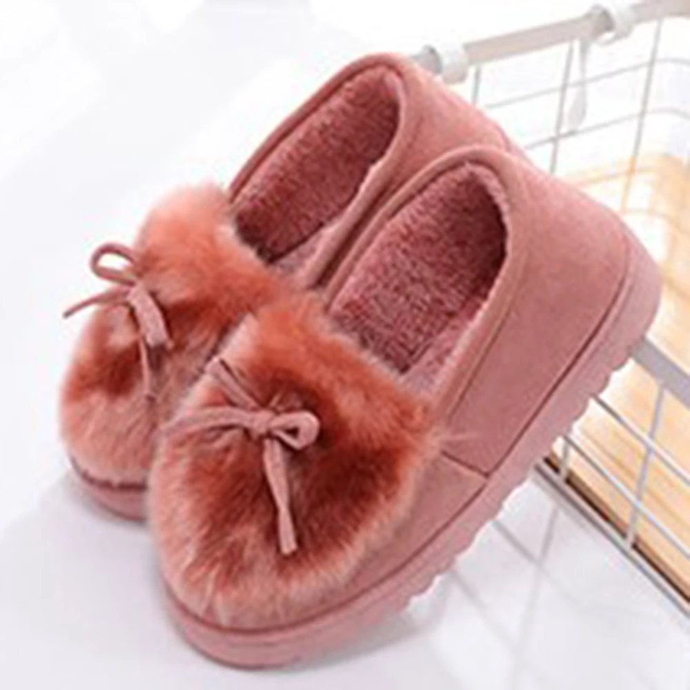 BESCONE/Модные женские тапочки Дизайнерская обувь на низком каблуке с бантом