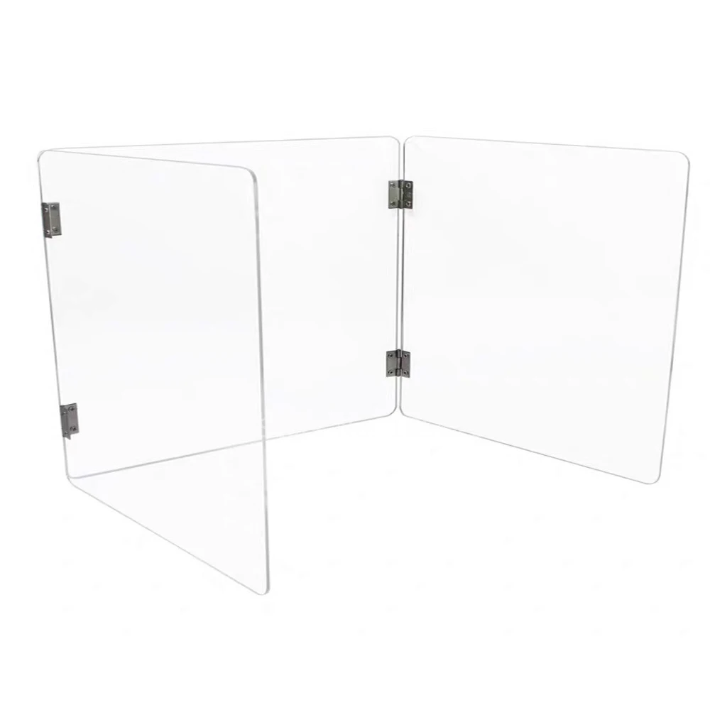 Акриловая Складная Защитная стойка для чистого носа (400x350 мм)