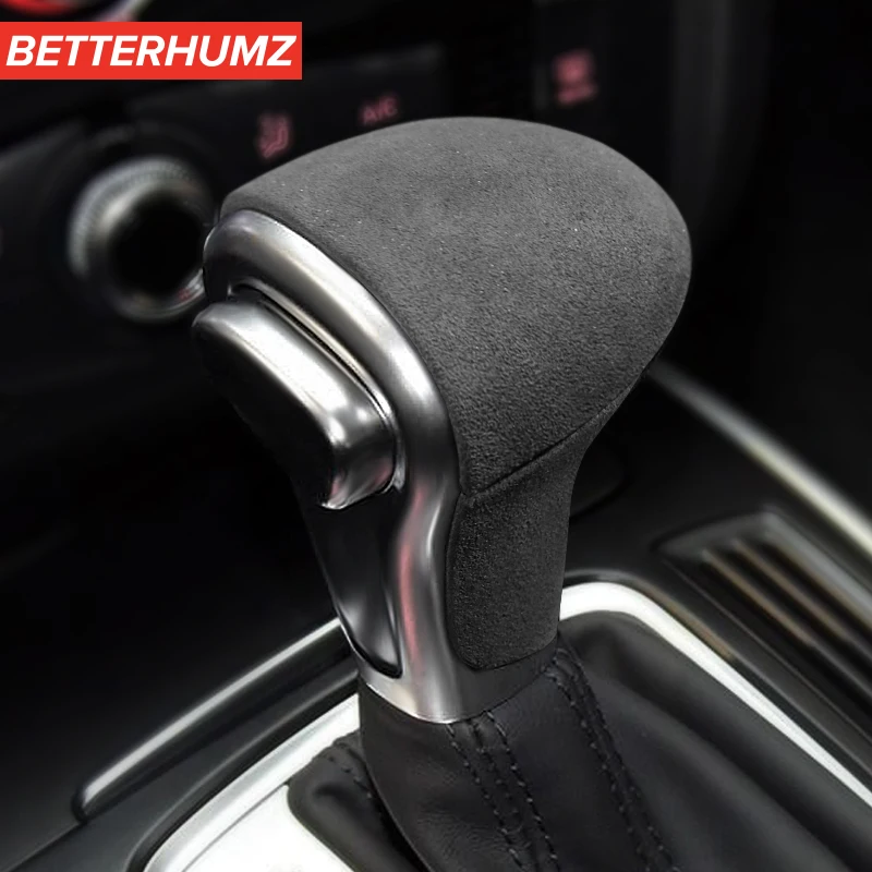 Алькантара замша упаковочная ручка переключения рулевого механизма автомобиля