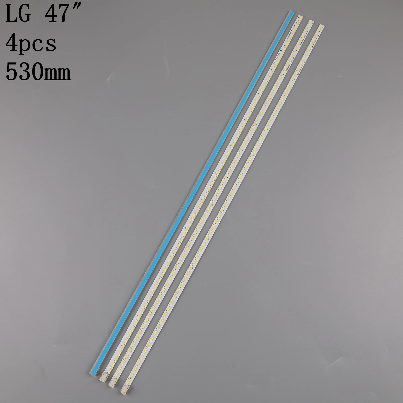 4 PCS/set 66LEDs 530mm LED backlight strip for LIG 47LE5300 3660L-0349A 3660L-0348A Innotek 47