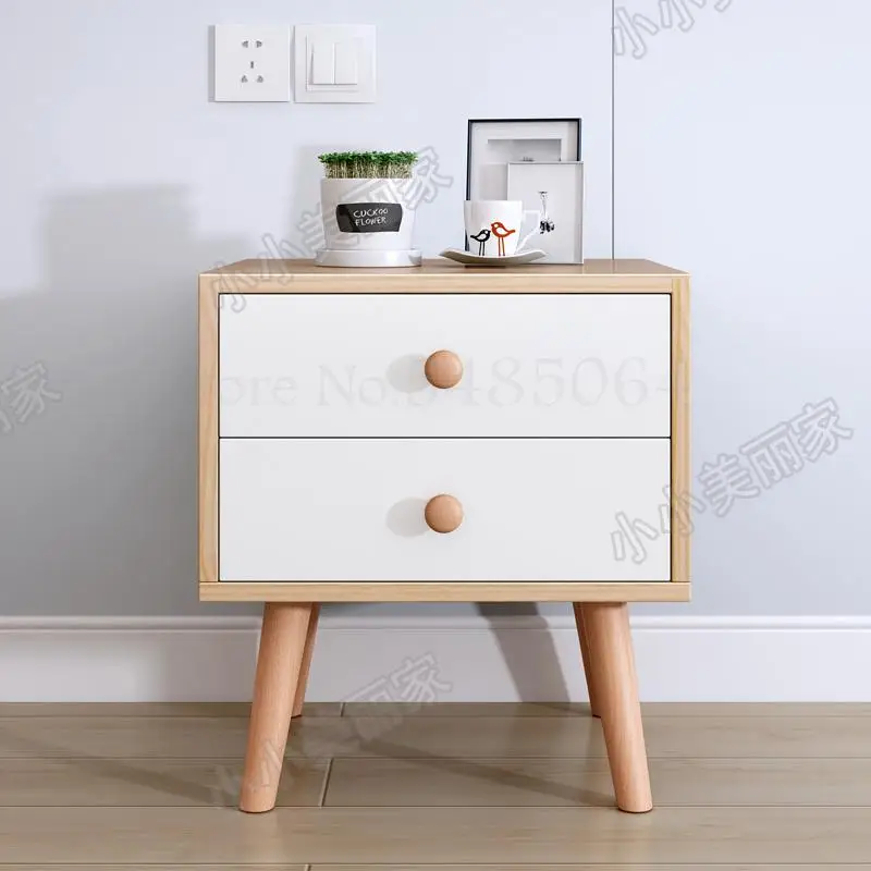 Прикроватный столик на заказ скандинавский простой прикроватный шкаф