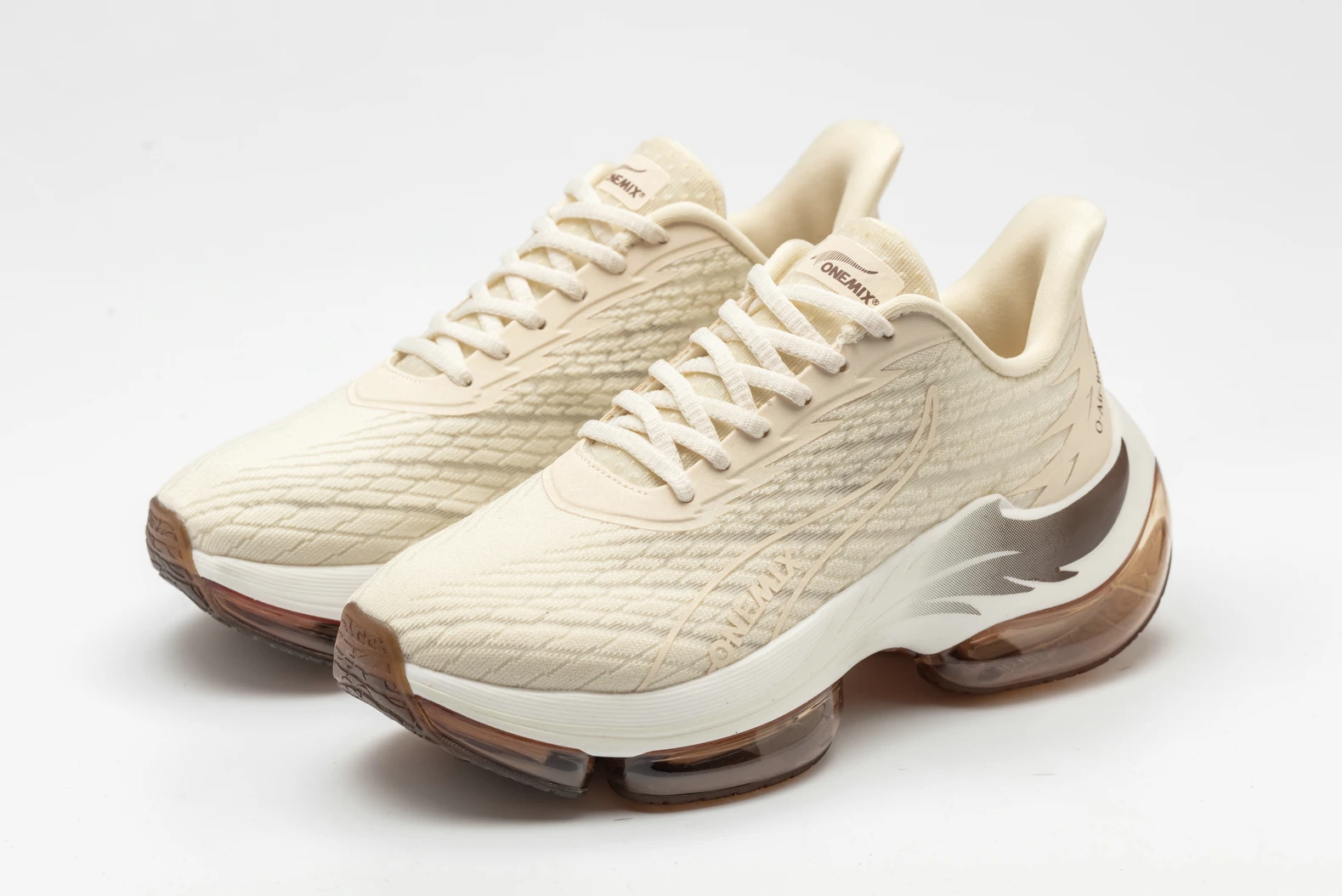 ONEMIX 2023 New Arrival Running Shoes for Men Air Cushion Athletic Breathable Couple Trainers Shoes Walking Sneakers for Women