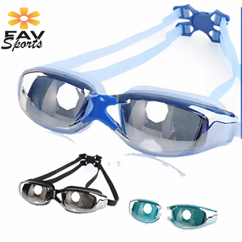 Противотуманные плавательные очки для мужчин и женщин водонепроницаемые