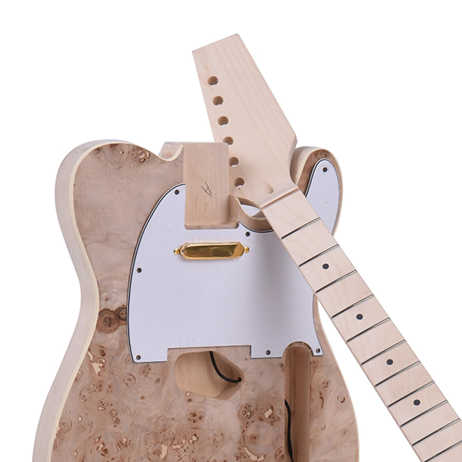 Комплект гитары из необработанной древесины Luthier набор для замены подарок