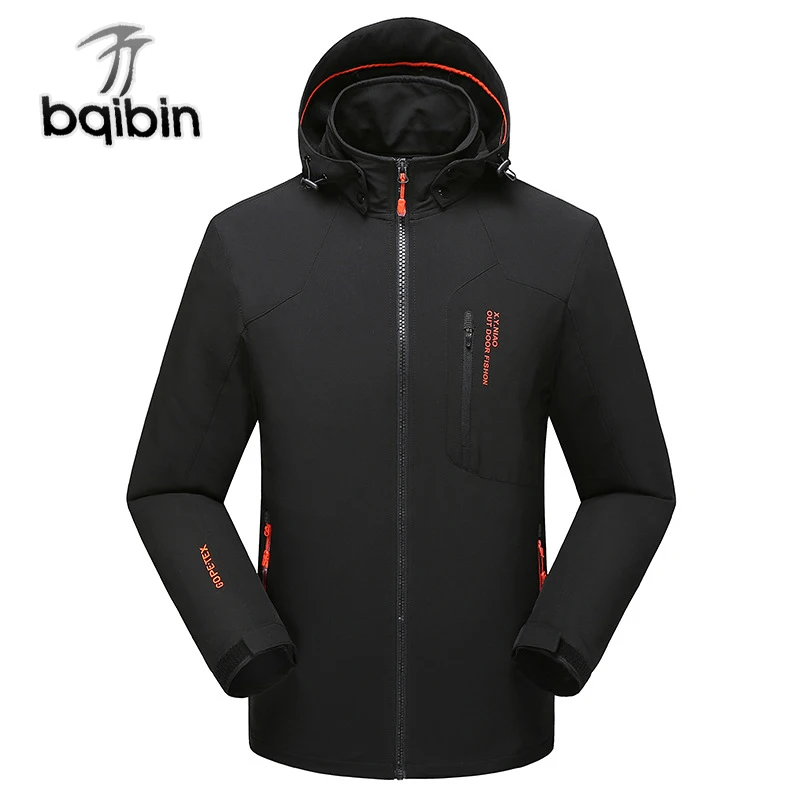 Высокое качество BIAOQIBING бренд Водонепроницаемая ветровка куртка пальто осенняя