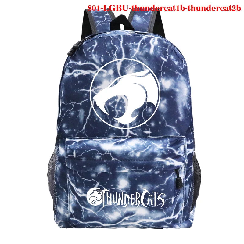 Рюкзак Thundercat для студентов школьный рюкзак мальчиков и девочек мультяшный книг