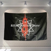 large size rock band banners flags tapestry wall art metal music cloth poster bedroom dormitory decoration hanging painting b2