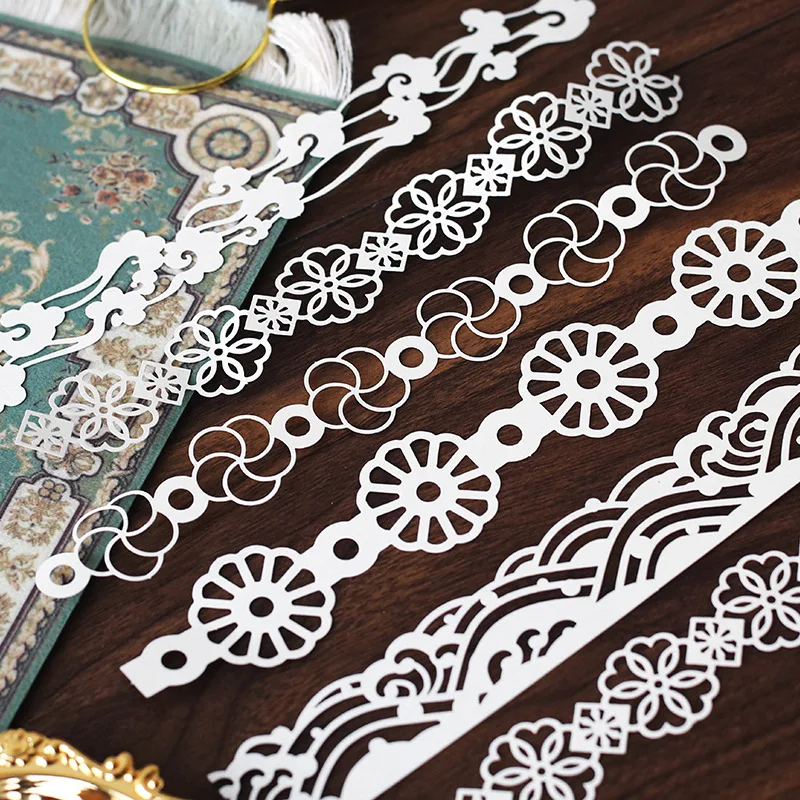 10 шт./упак. Kawaii милые планета кружева выдалбливают Бумага Блокнот повестки дня