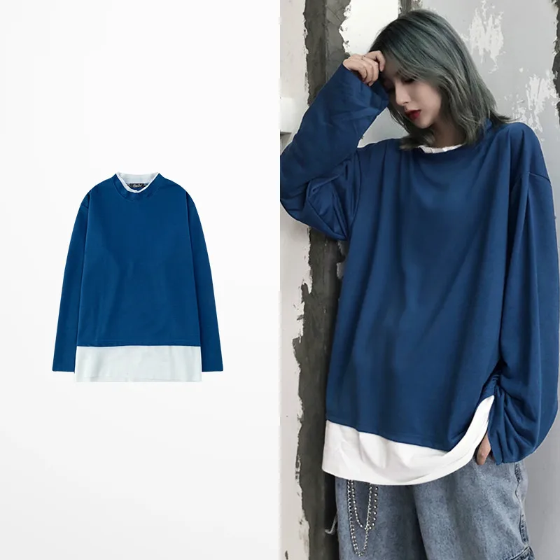 

Футболка Мужская/Женская с длинным рукавом, модная рубашка с принтом Swag в стиле хип-хоп, уличная одежда в стиле Харадзюку, Осень-зима 2019