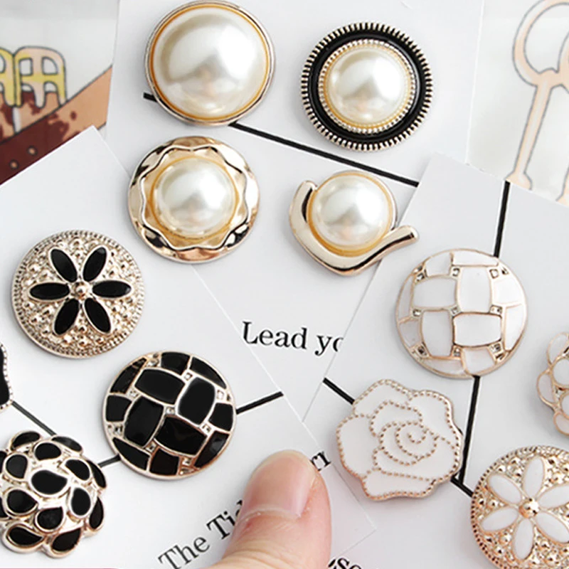 5 шт. с перламутровыми пуговицами из пластика для конических фрез одежды