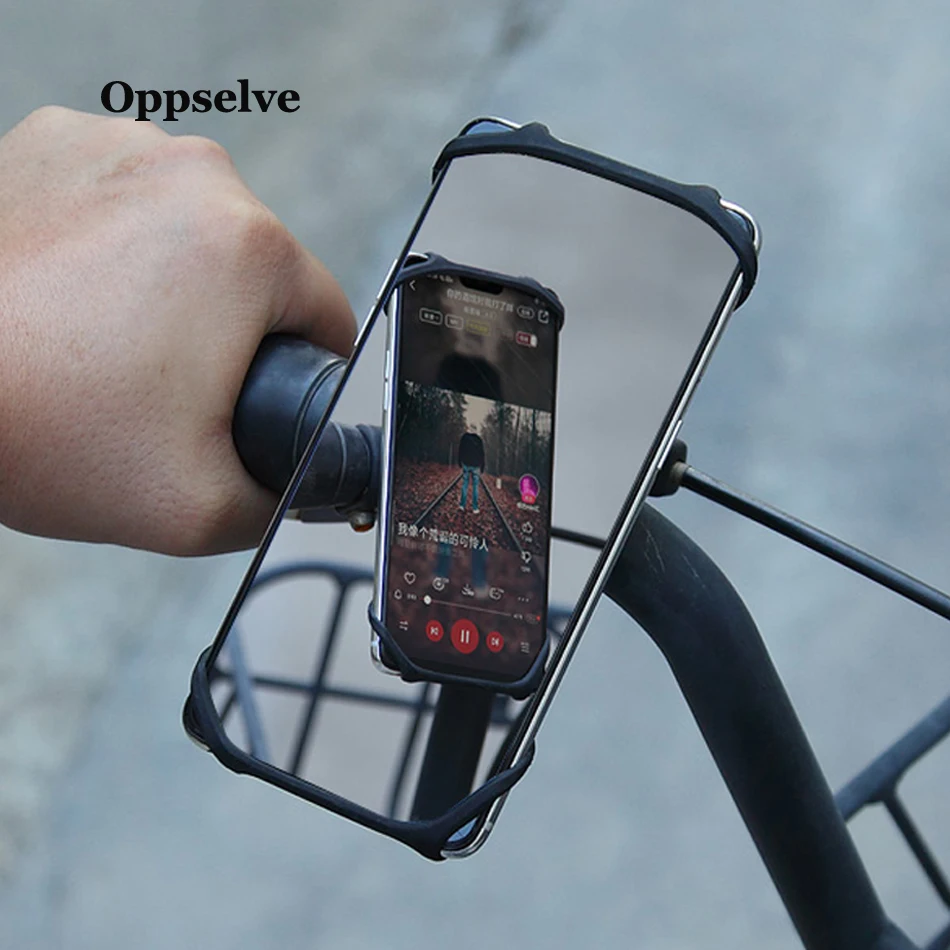 Универсальный держатель для велосипеда или мотоцикла с нескользящей