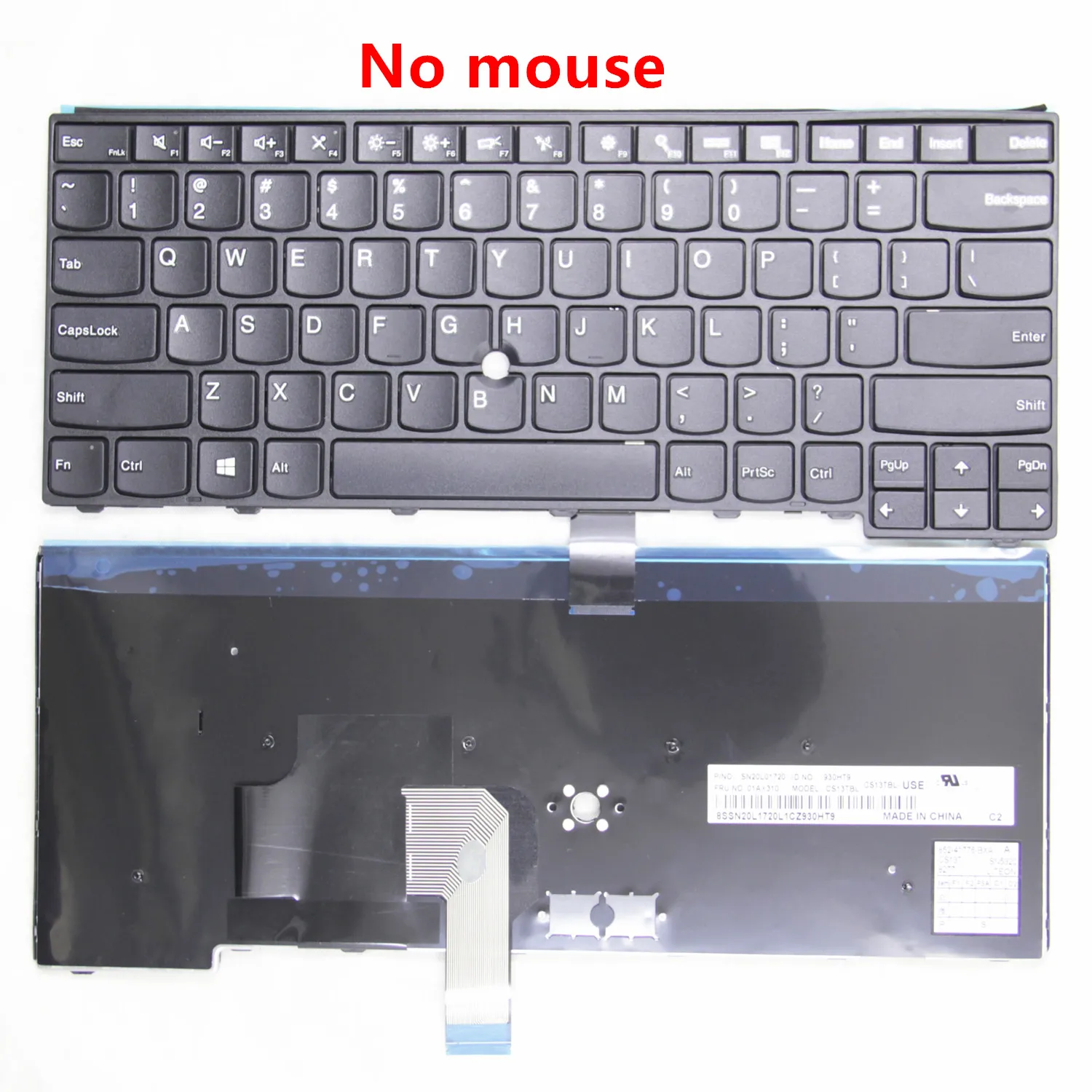 Новая английская клавиатура для ноутбука Lenovo Thinkpad L440 L450 L460 L470 T440 T440S T431S T440P T450 T450S