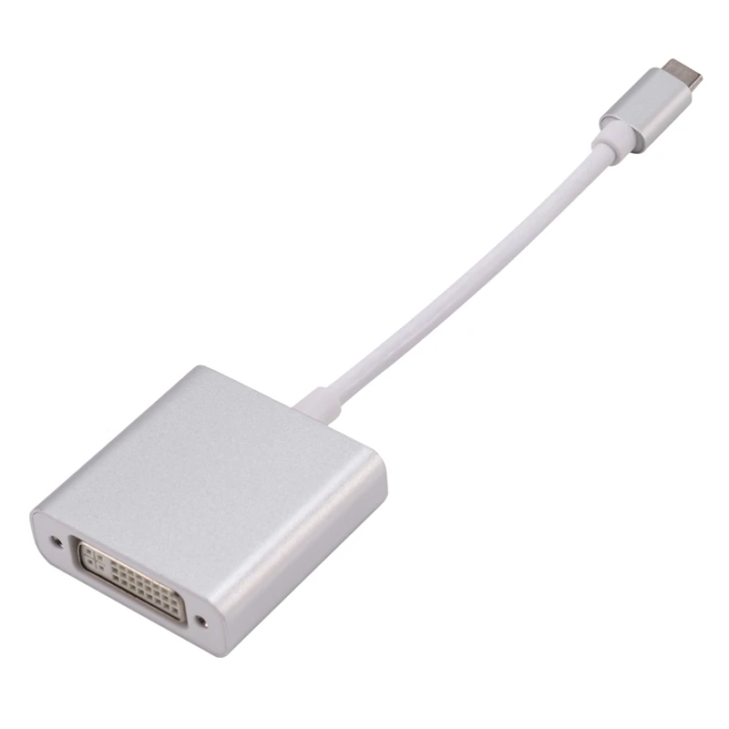 TYPE C к DVI конвертер Usb3.1 Dvi видео адаптер Usb для Chrombook|Кабели VGA| |