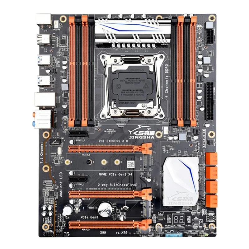 

NEW-X99 симулятор материнской платы, многоразовый настольный компьютер, LGA2011-3 Ddr3, память трех поколений, поддержка E5 2678V3