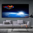 Marvel Avengers фильм, рисунок на холсте Superhero плакат с суперменом и печать на стене, Картина на холсте, домашний декор, подарок