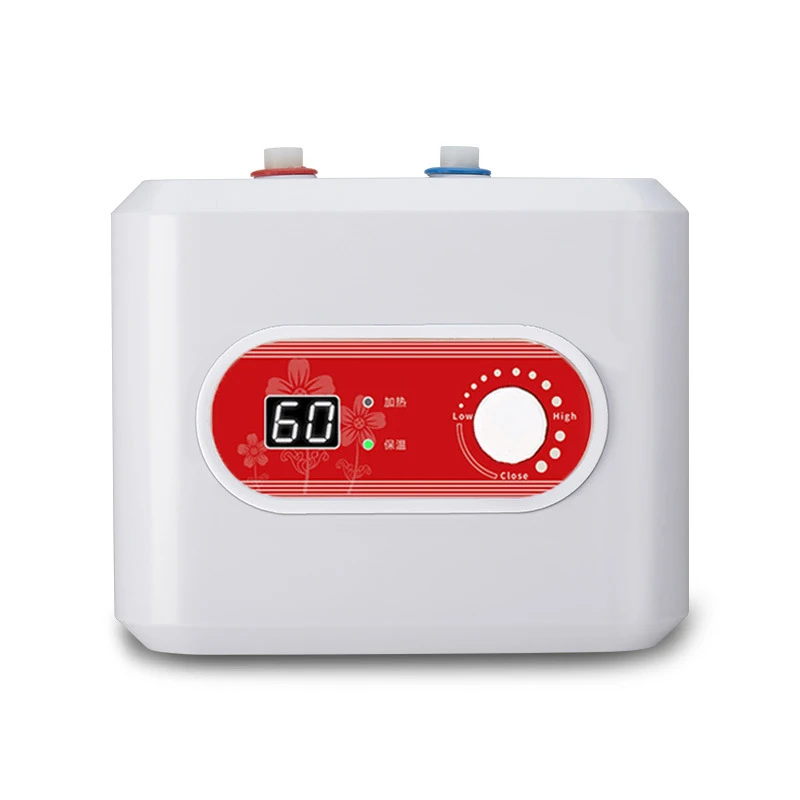 Instant Mini Electric Water Heater 10L Water Storage Fast Heating Digital Display Household Kitchen Water Heater