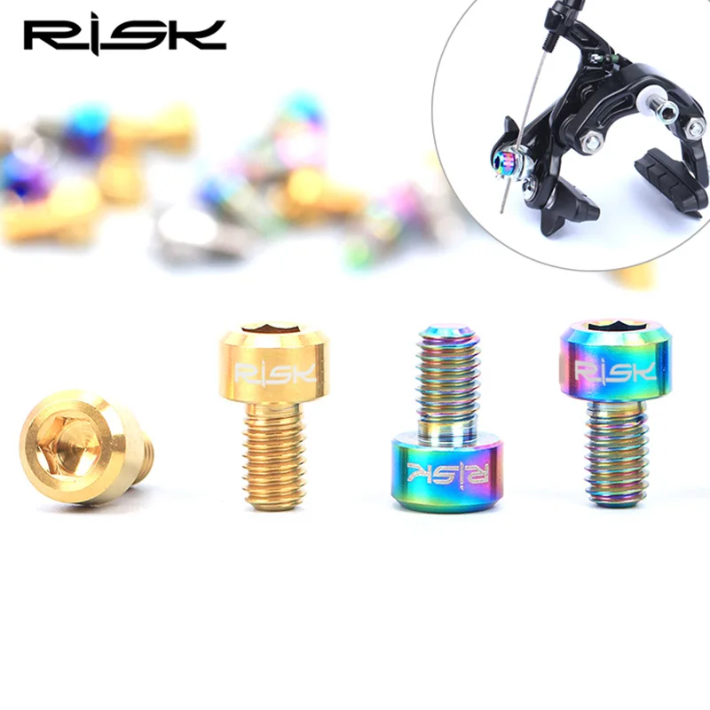 Титановый винт с риском для MTB/шоссейного велосипеда тормозом/V Тормозная Линия