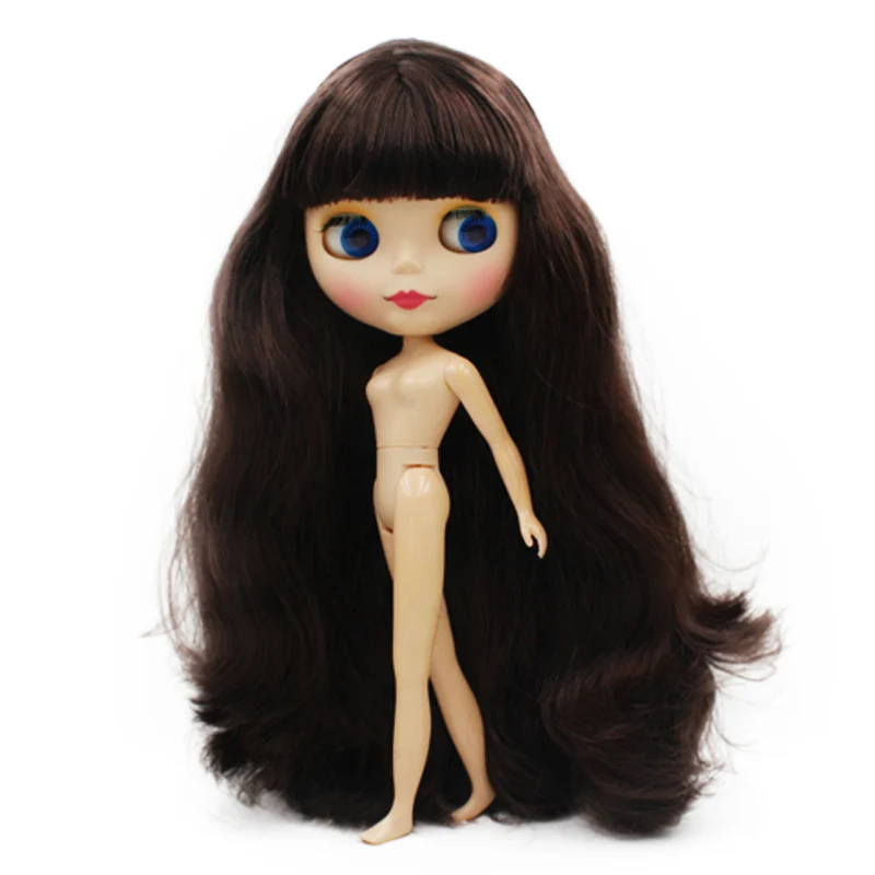 ONO.6 Blyth BJD кукла, Blyth кукольные телесного цвета по индивидуальному заказу Кофе куклы может изменить макияж и платье, 12 дюймов мяч шарнирные № 3 - Цвет: ONO.6