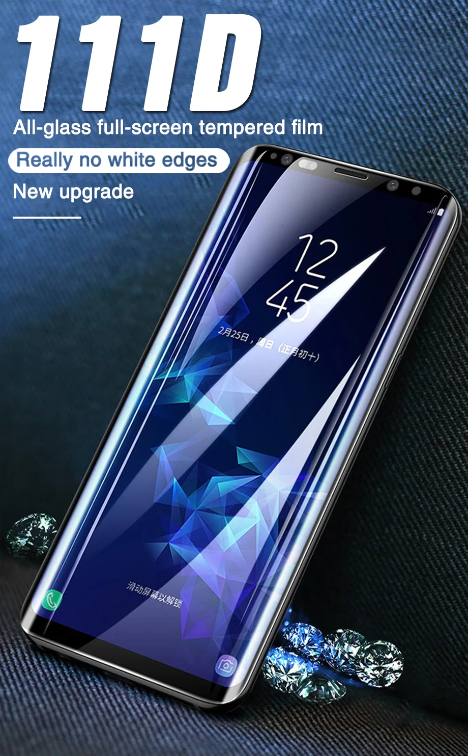 10 шт полное изогнутое Защитное стекло для samsung Galaxy S8 S9 S6 S7 edge Plus защитная пленка из закаленного стекла для Note 8 9
