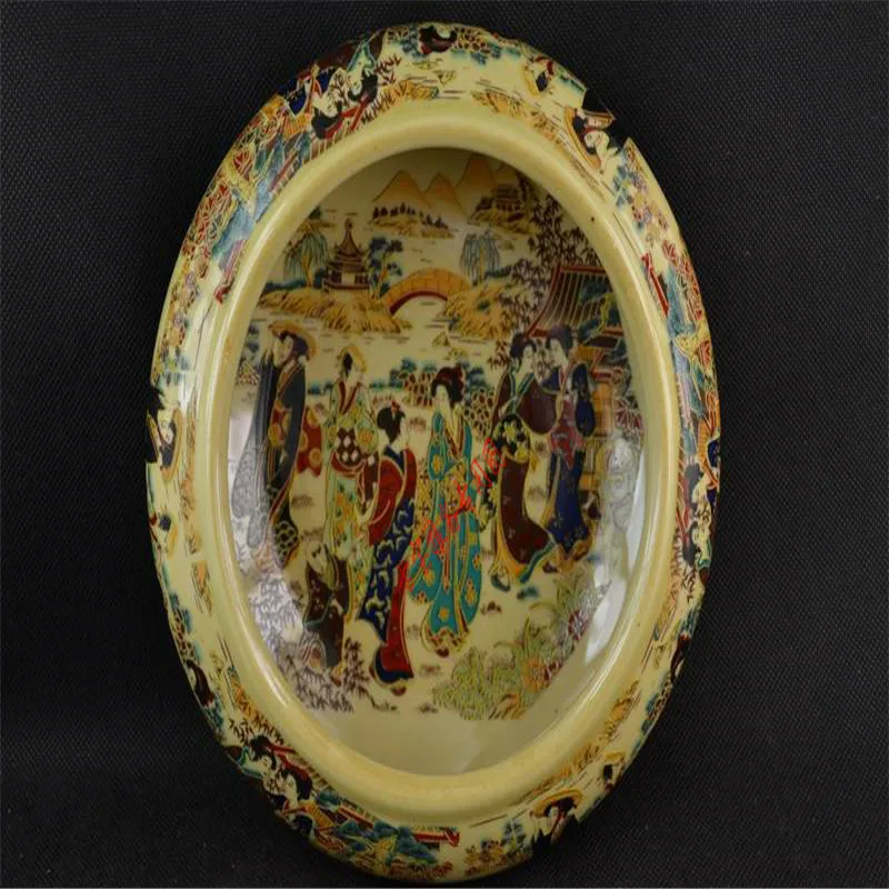 Античная фарфоровая и керамическая шпилька для волос в стиле династии Мин Цин