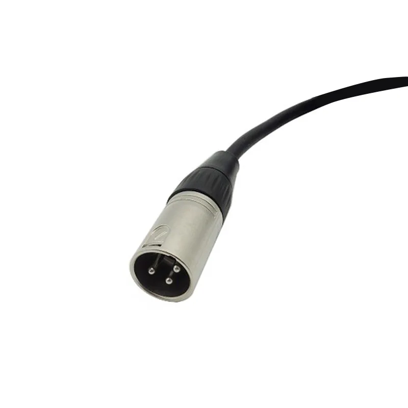 3Pin XLR штекер-гнездо гнездовой адаптер удлинитель аудио кабель для микрофона