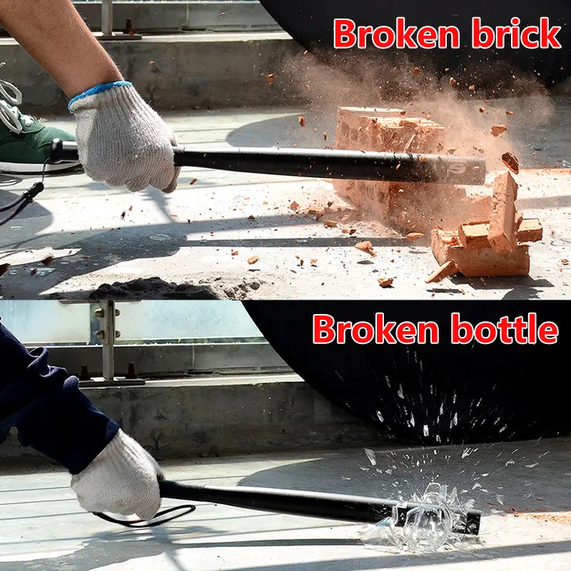 Палочка для самообороны из алюминия светодиодный фонарик в виде бейсбольной