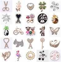 1 pcs metal designer charms gold and silver stone croc charms accessories butterfly crown shoe button decoration for croc shoes