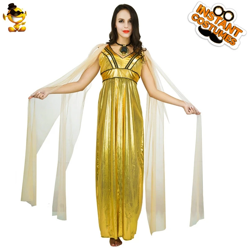 Женская гигипетская Клеопатра на Хэллоуин одежда костюмы маскарадный костюм для