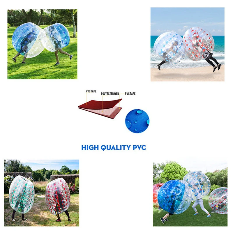 Бесплатная доставка 1 м детский надувной мяч для Зорба с воздушными пузырями