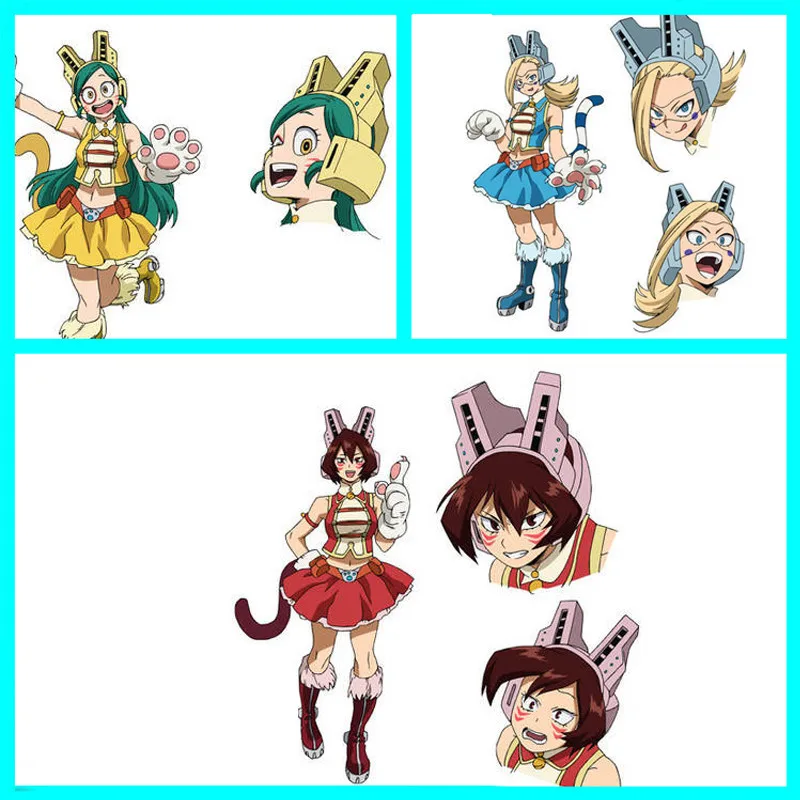 Шлем для косплея Моя геройская Академия Мандалай ФК-Боб Пуси Тигр головной убор