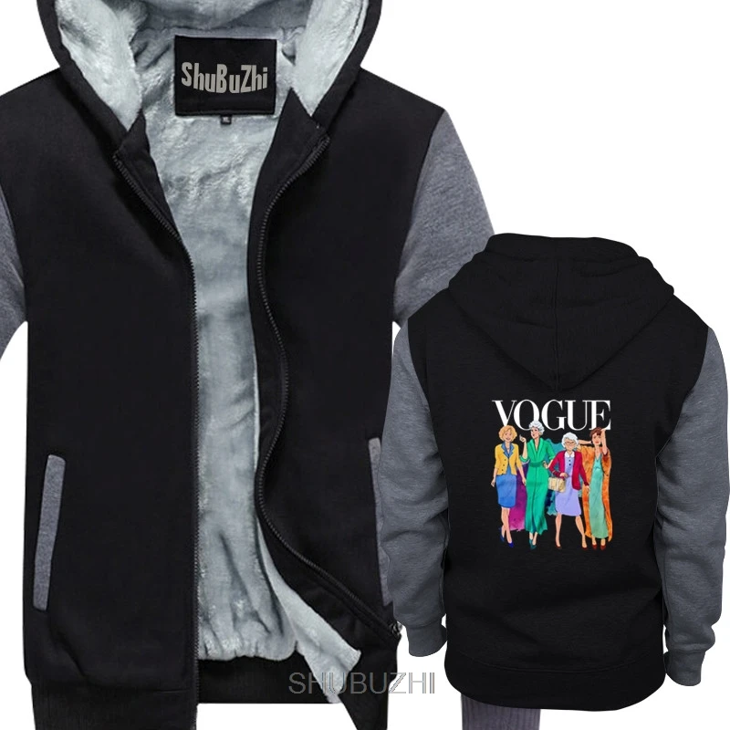 

funny hoodys GOLDEN GIRLS VOGUE thick jacket shubuzhi Fashion tops men hoodies casual men hoodies bigger size 4XL 5XL sbz8139
