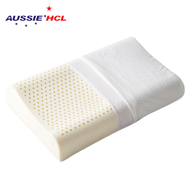 Чистая натуральная латексная подушка Массажная для шеи из Шри-Ланки кровати с