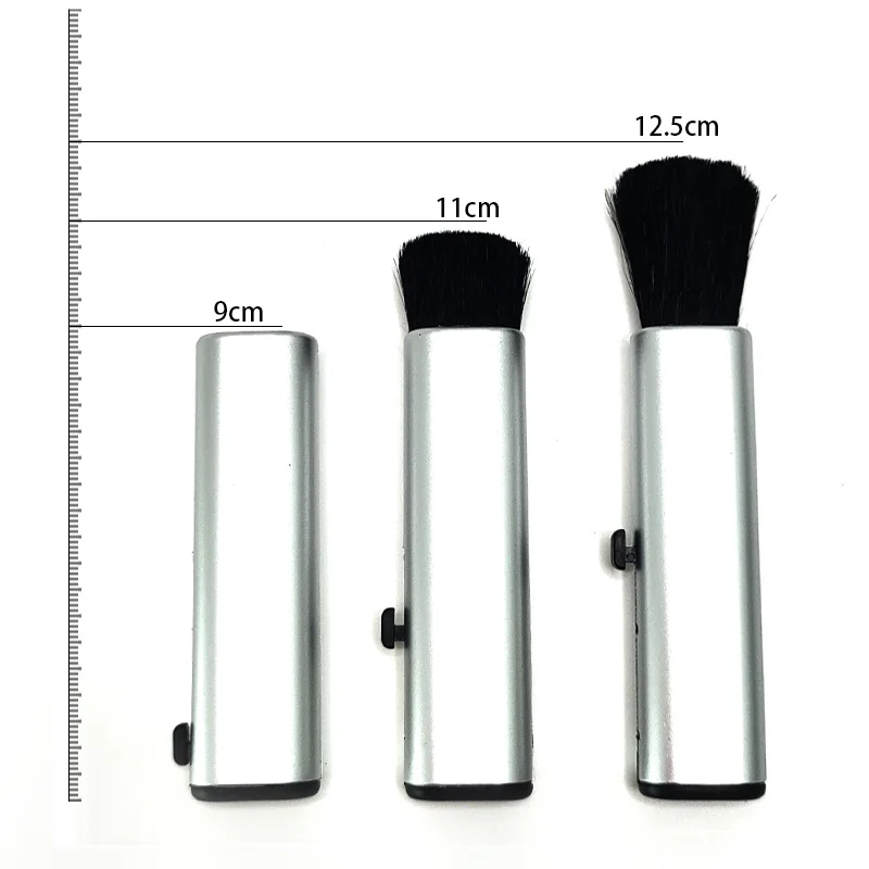 

Car Retractable Cleaning Brush Air Conditioner Computer Cleaning Brush Telescopic Keyboard Plastic Handle Wool Small Brush