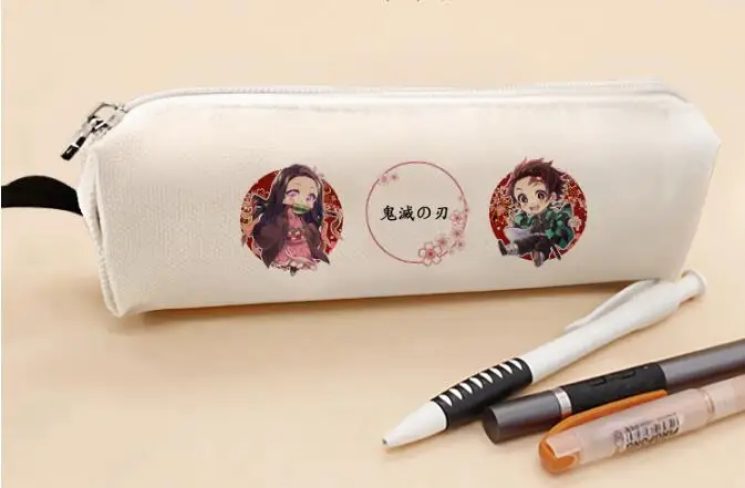 Японский аниме Demon Slayer: Kimetsu no Yaiba пенал Чехол для карандашей кошелек для мужчин и женщин подарки на Рождество