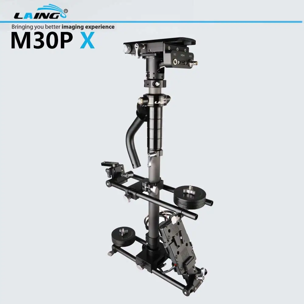 LAING M30P X Профессиональный Стабилизатор камеры Steadicam комплект для цифровых