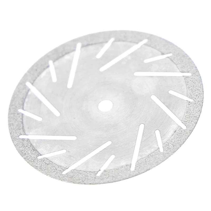 

69HF Diamond Cutting Discs Cut-Off Wheel Ultra-thin Double Sided Sand Diamond Cutting with Mandrel for Dentist's Work