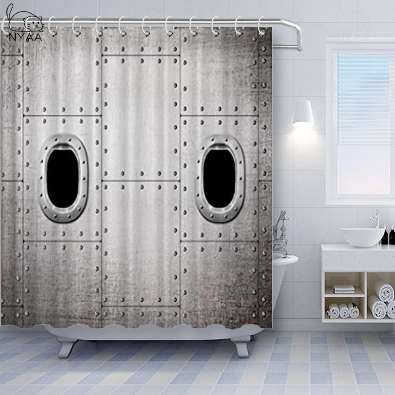 Винтажная занавеска для душа Vixm в виде самолета окна самолете приближенное