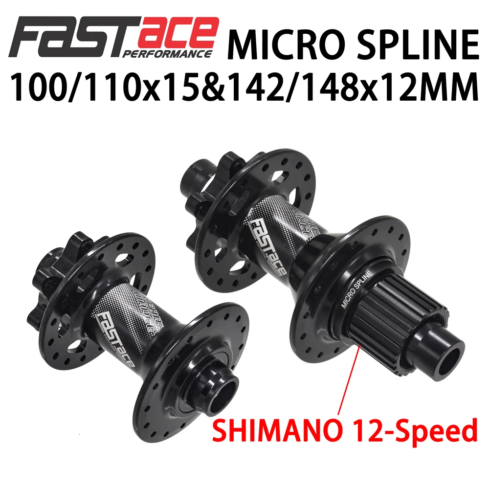 MICRO SPLINE FASTACE DA201 F/R DEORE XT M8100 M7100 FH BH HUB 12 s Hub 32H 135/142/148 boost eje bicleta Velocidad|Велосипедные